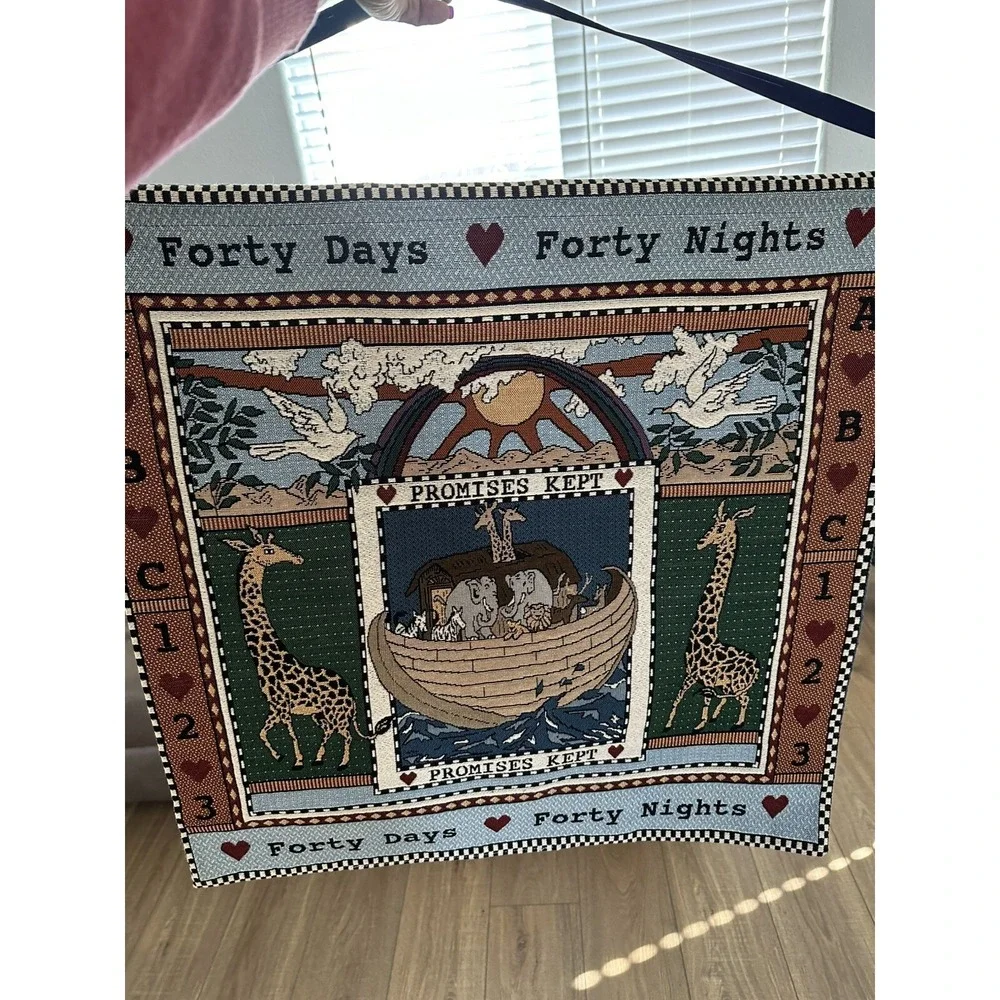 Noah's Ark Tapestry, Forty Days Forty Nights, Promises Kept